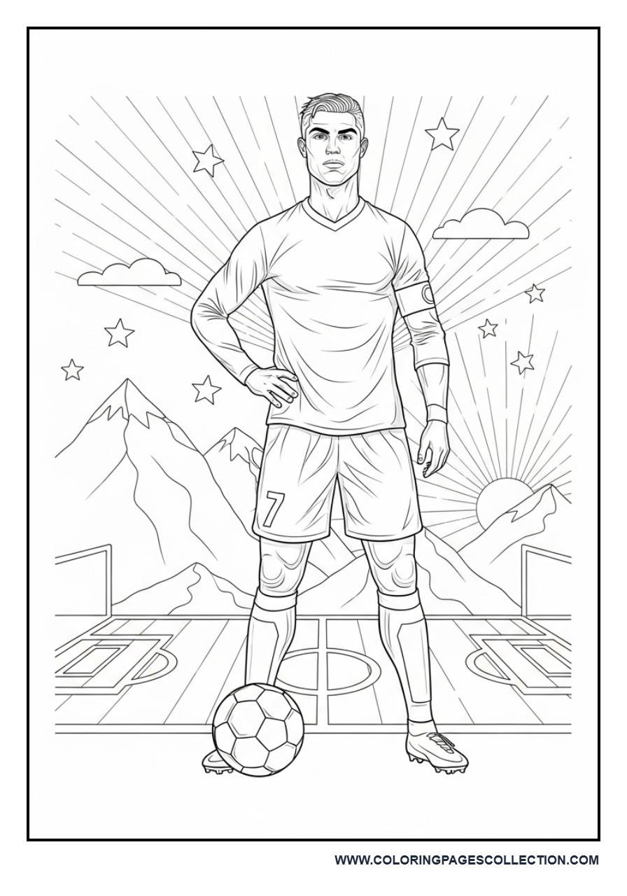 Cristiano Ronaldo Motivational Sports Scene