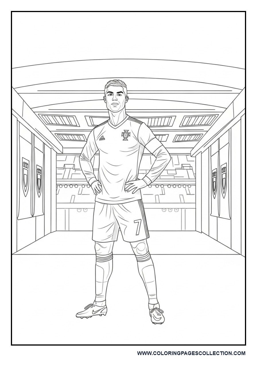 Cristiano Ronaldo Preparing for a Big Match