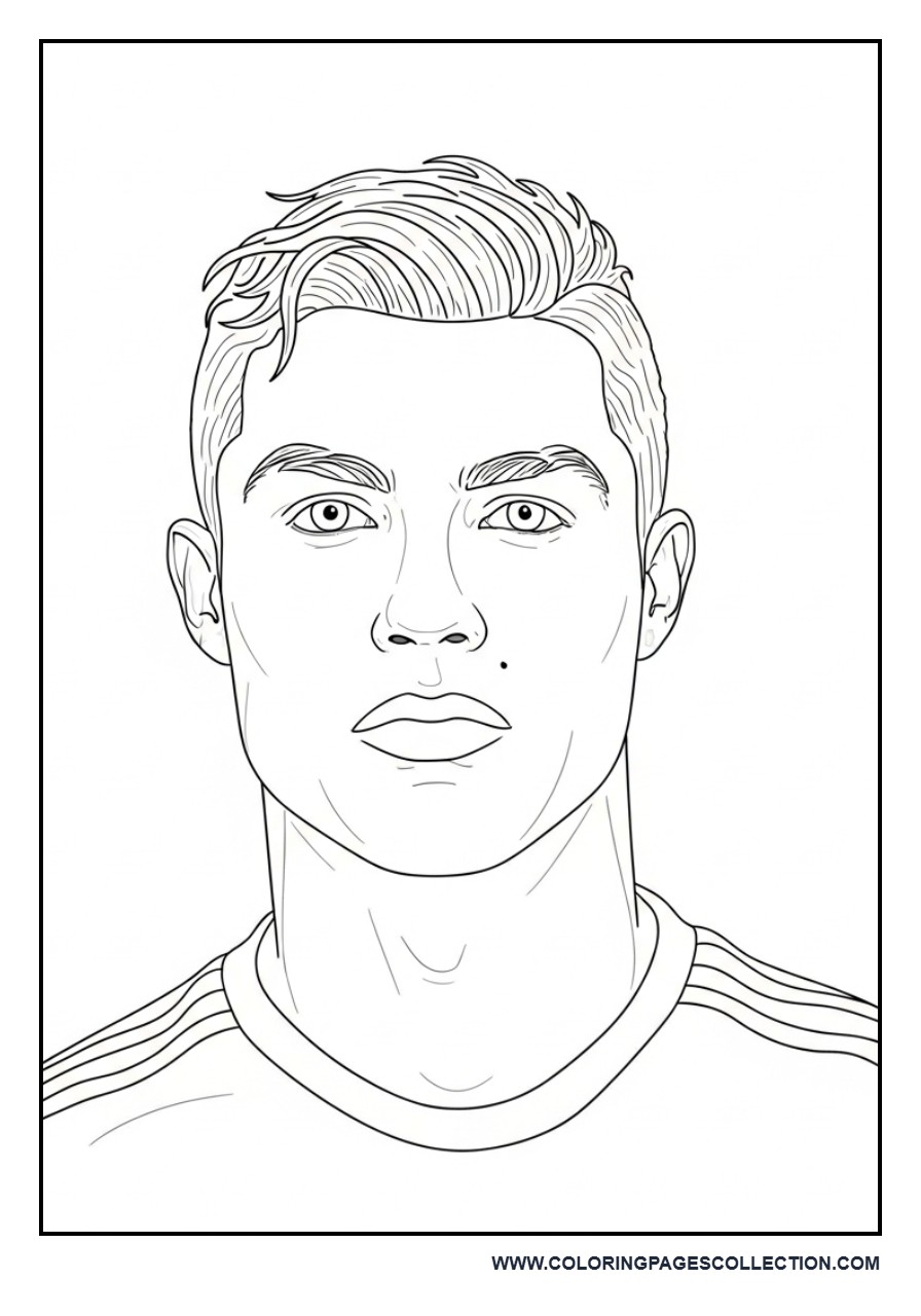 Cristiano Ronaldo Simple Portrait