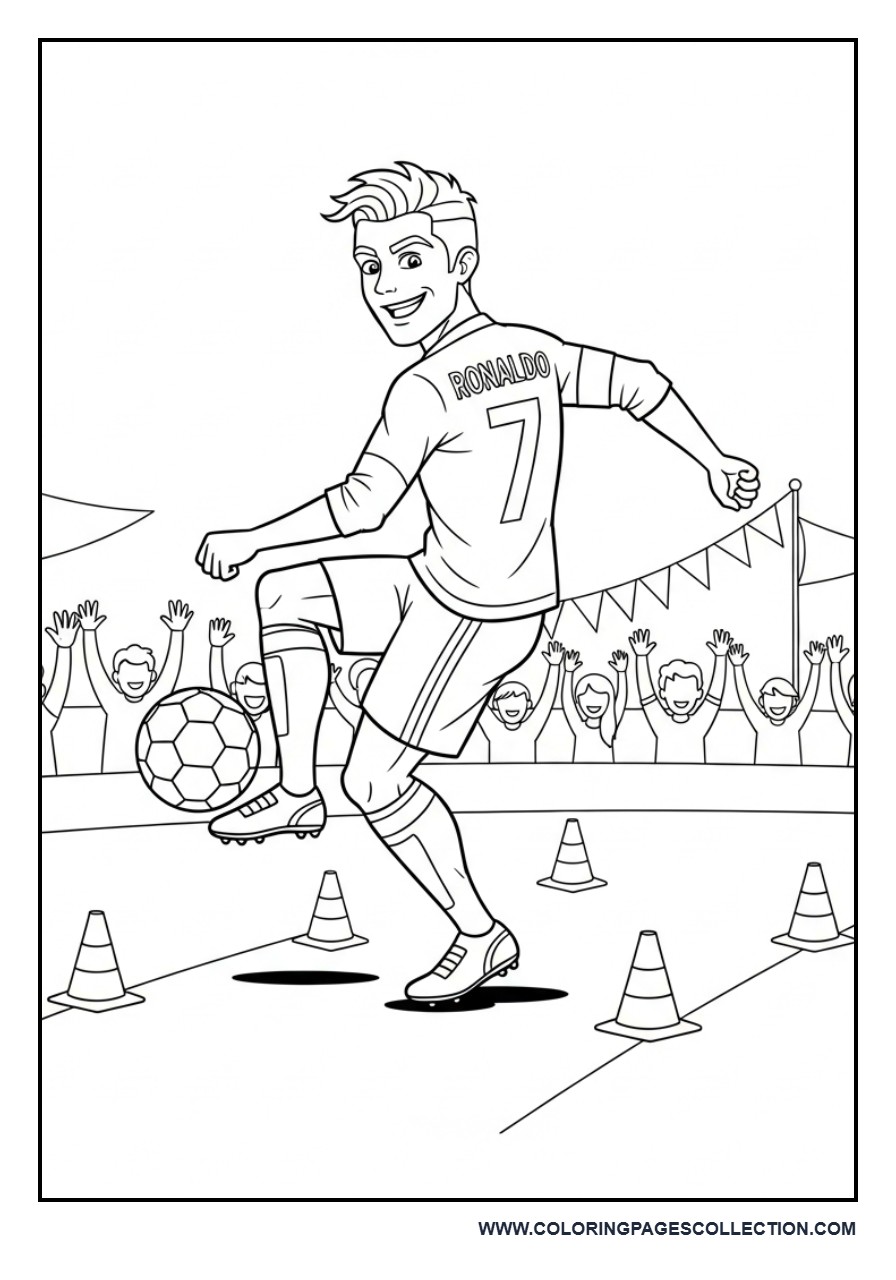 Cristiano Ronaldo Soccer Skills Contest
