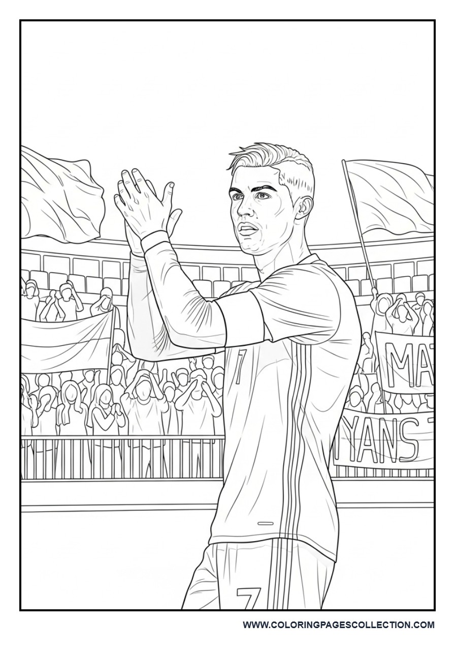 Cristiano Ronaldo Thanking the Crowd