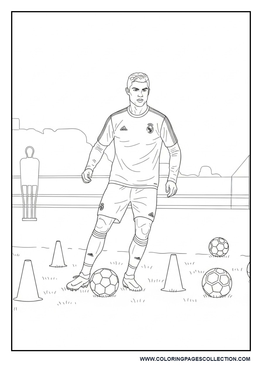 Cristiano Ronaldo Training for Success