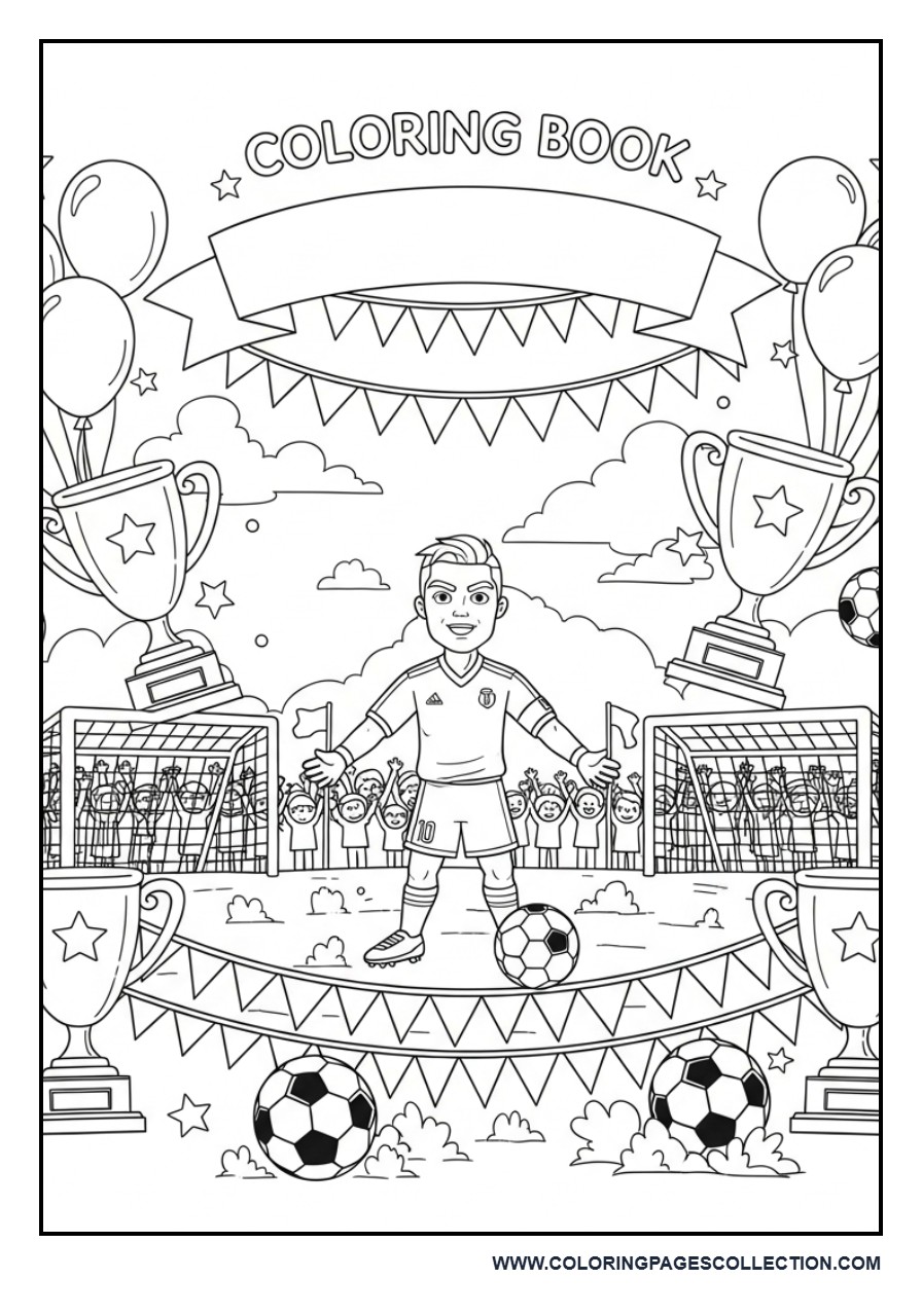 Cristiano Ronaldo Ultimate Soccer Fun Scene