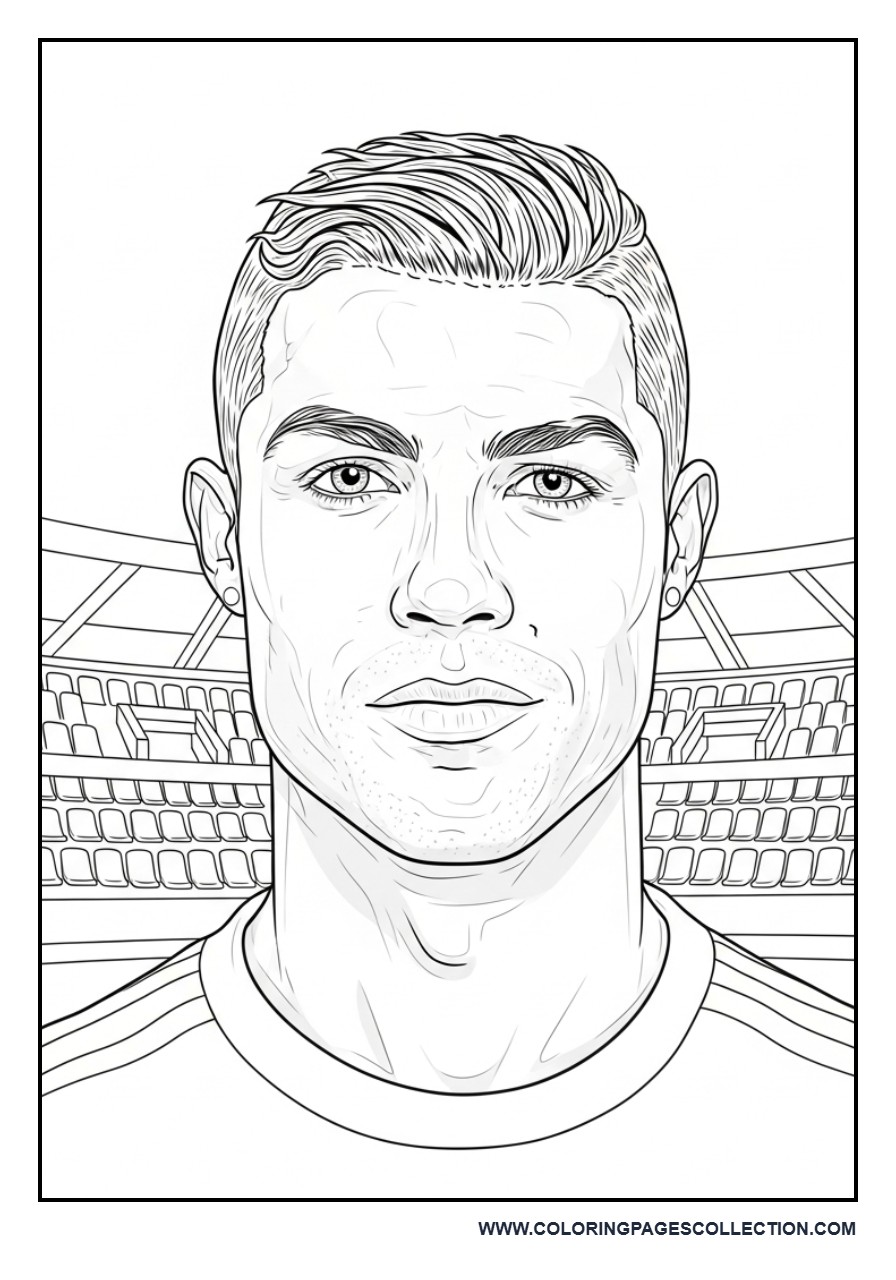 Premium Cristiano Ronaldo Portrait