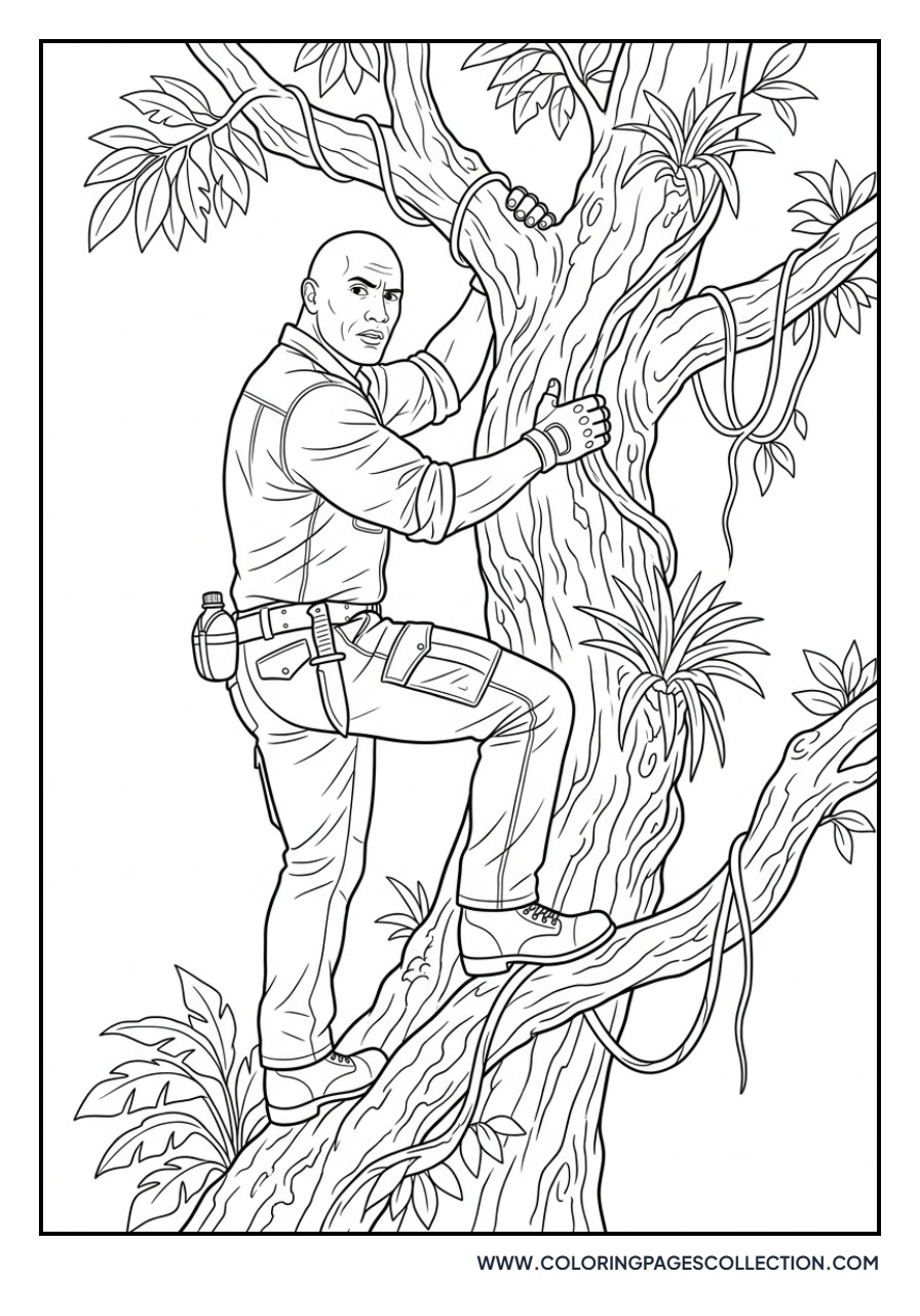 Bravestone Climbing a Tree