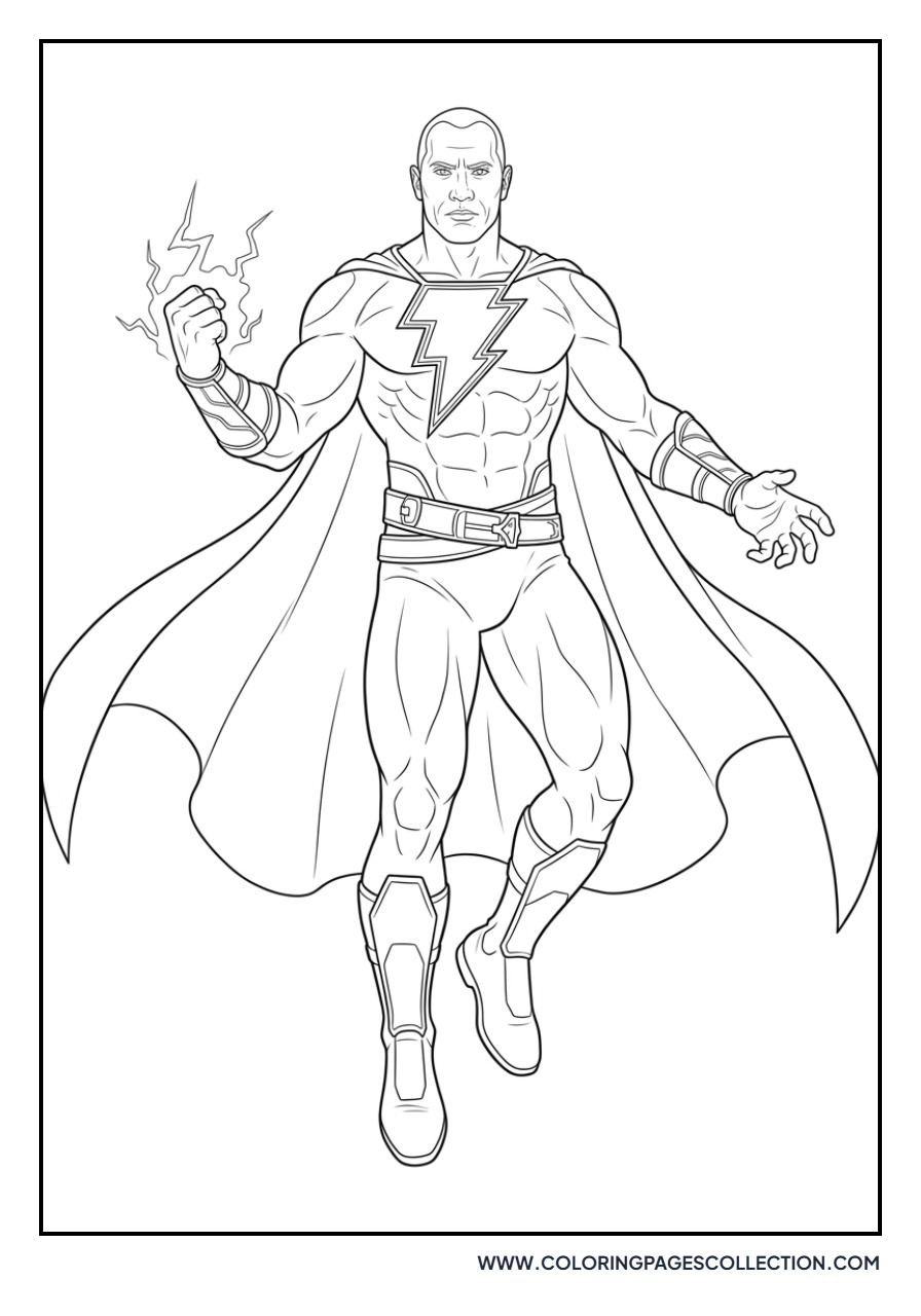Dwayne Johnson as Black Adam