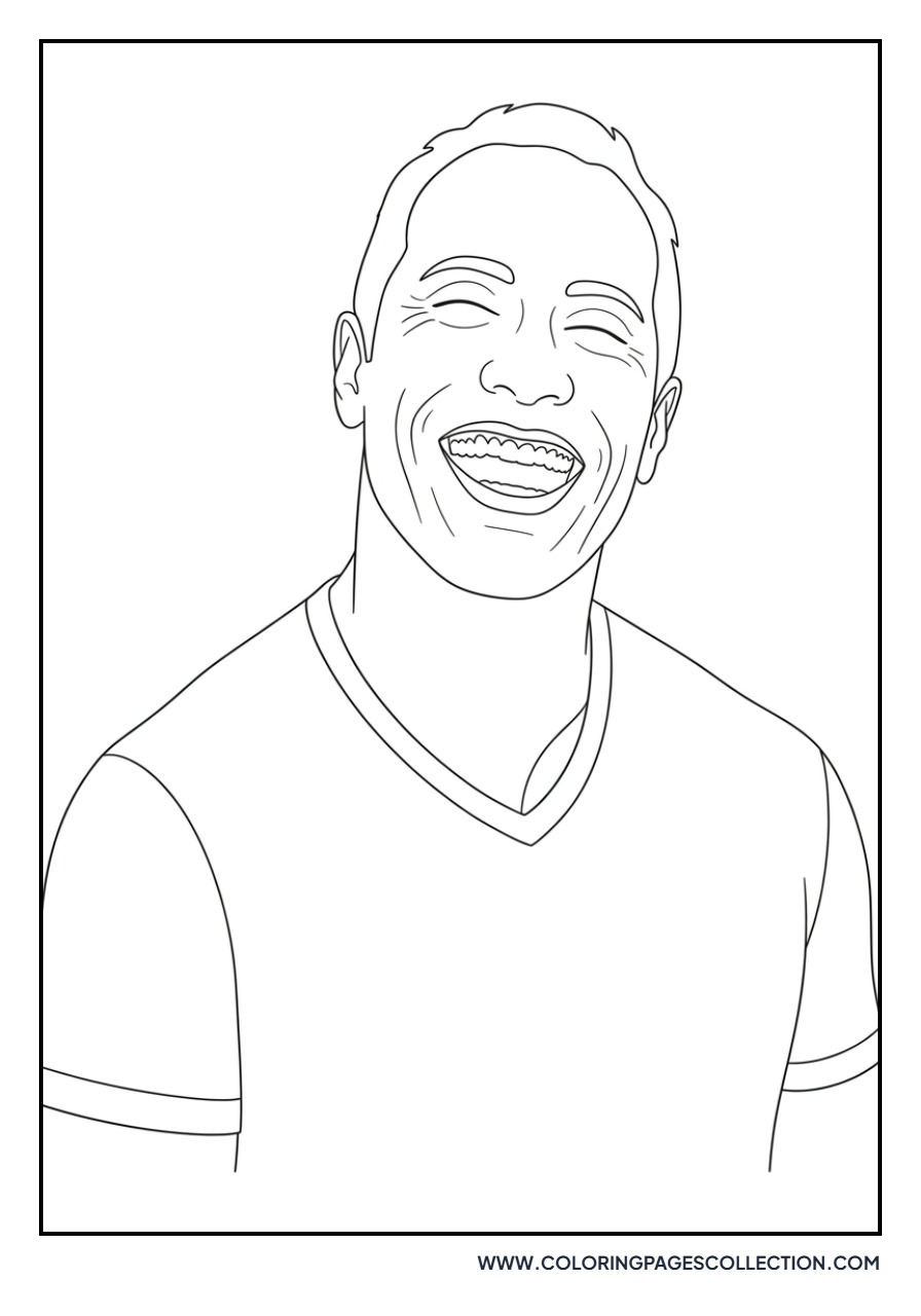 Dwayne Johnson Laughing