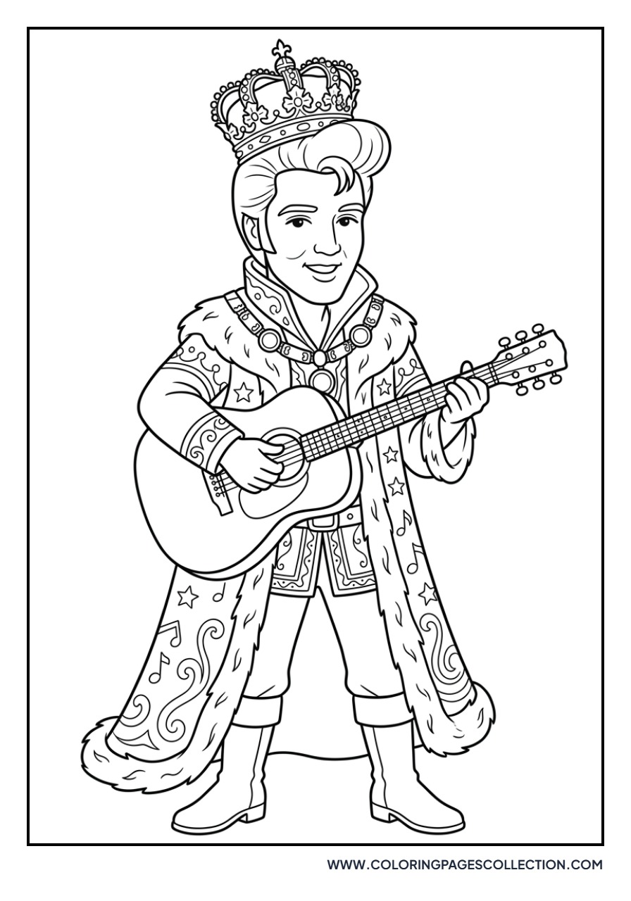 Elvis as King of Rock
