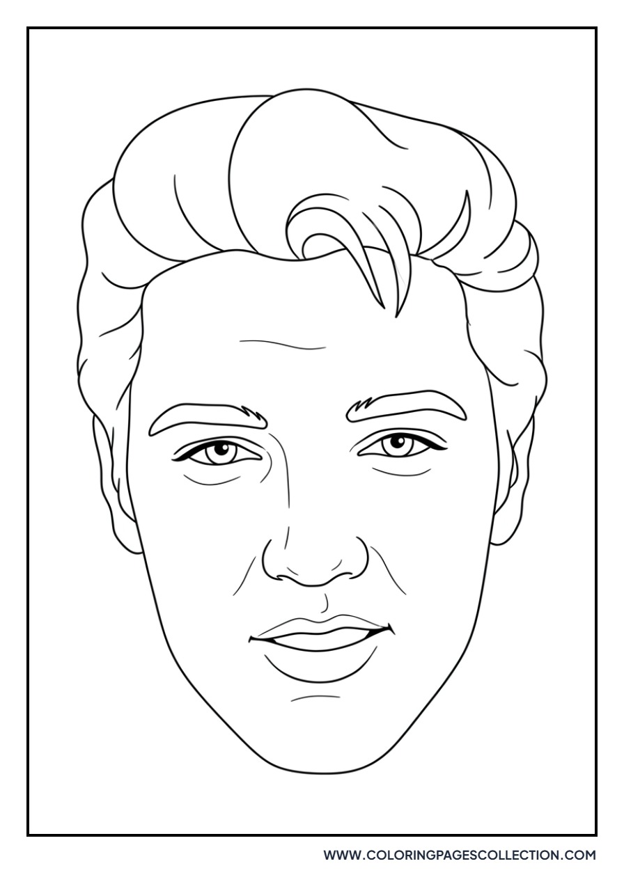 Elvis Close Up Eyes