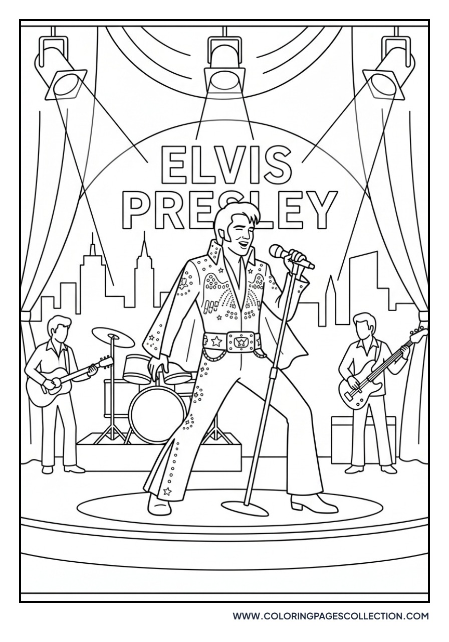 Elvis Las Vegas Stage