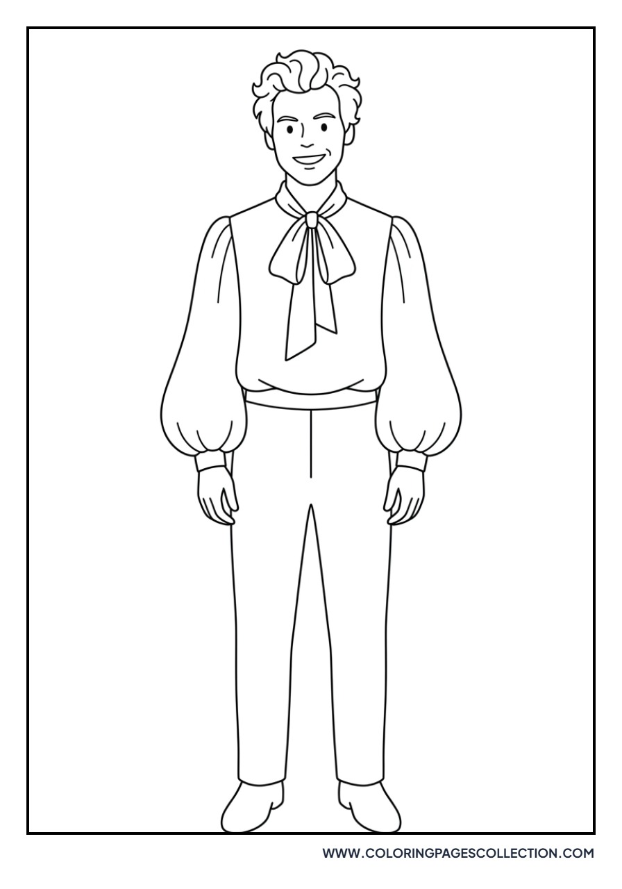 Harry Styles Puffy Sleeves