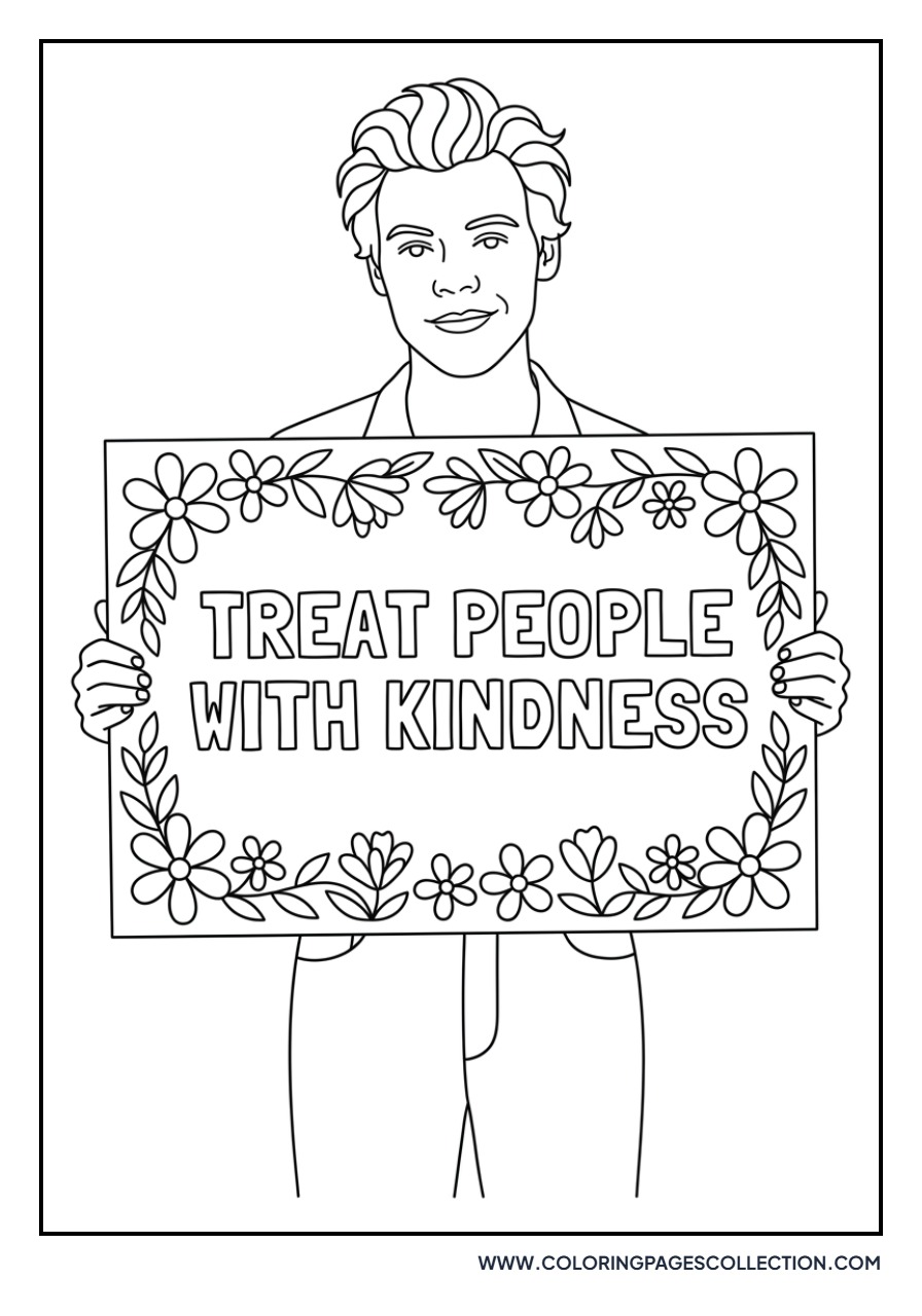 Harry Styles TPWK Sign