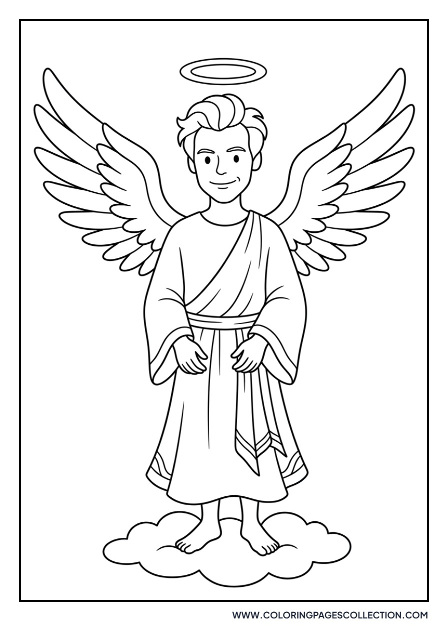 Harry Styles with Golden Wings