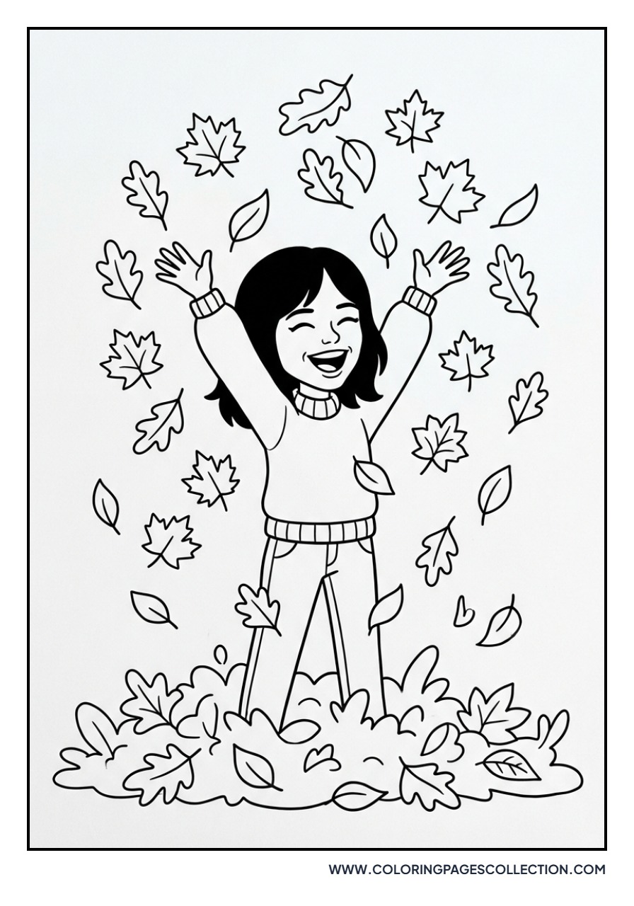 Jenna Ortega Autumn Leaves