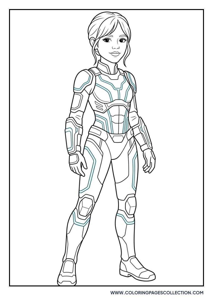 Jenna Ortega Futuristic Tech