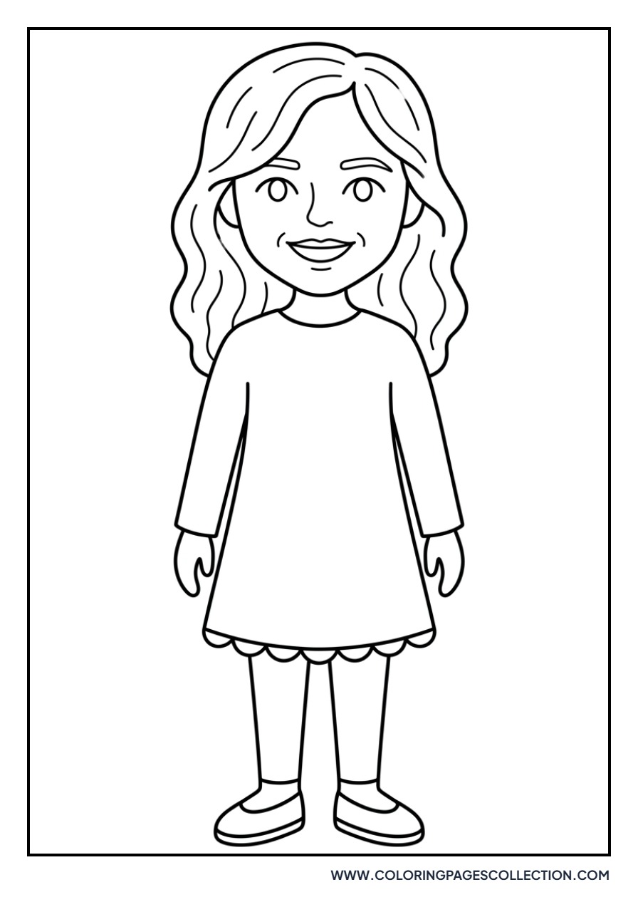 Jenna Ortega Simple Sketch