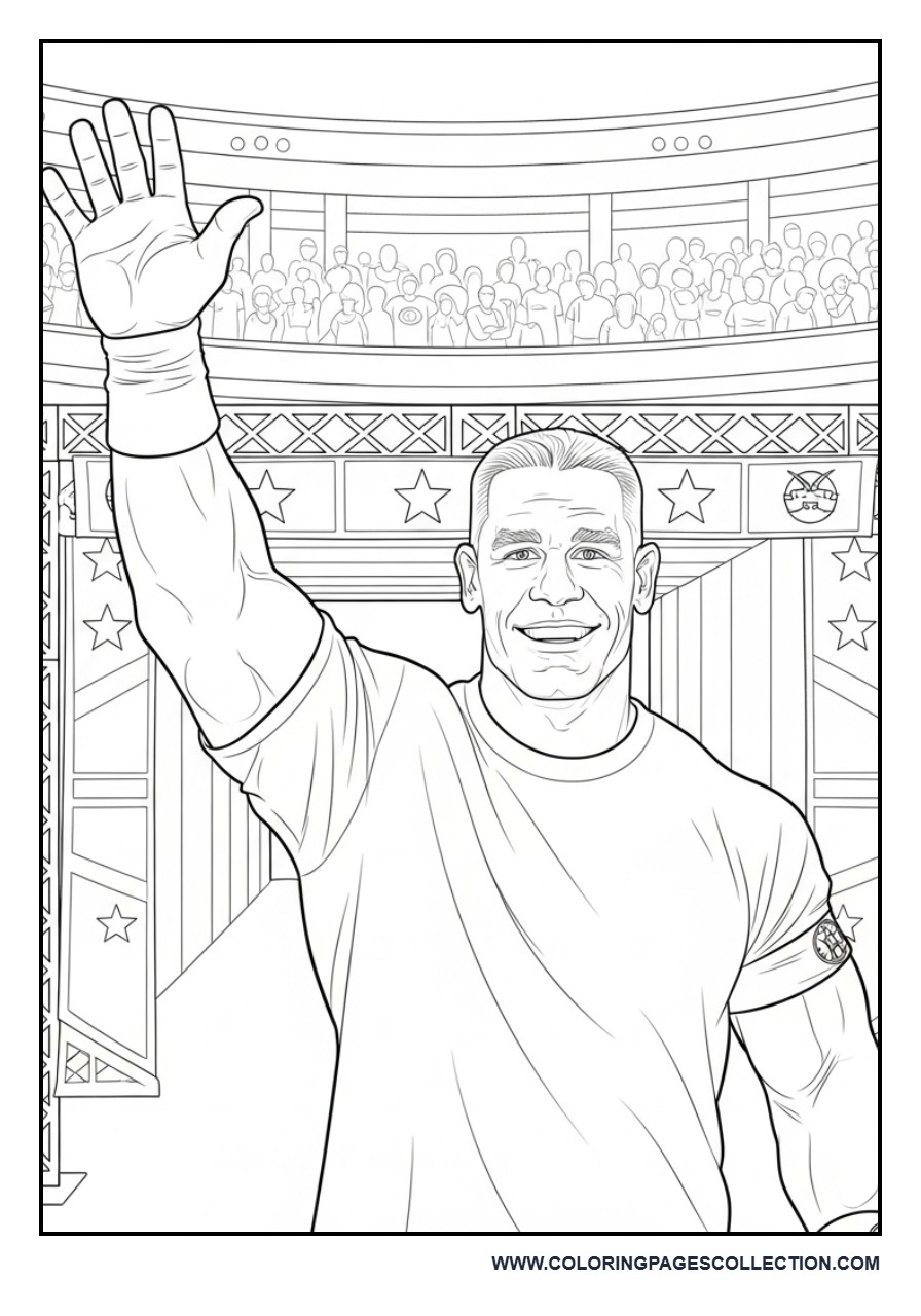 John Cena Greeting Fans