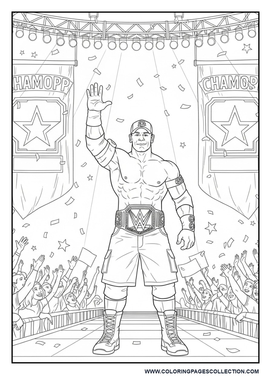 John Cena Receiving a Standing Ovation