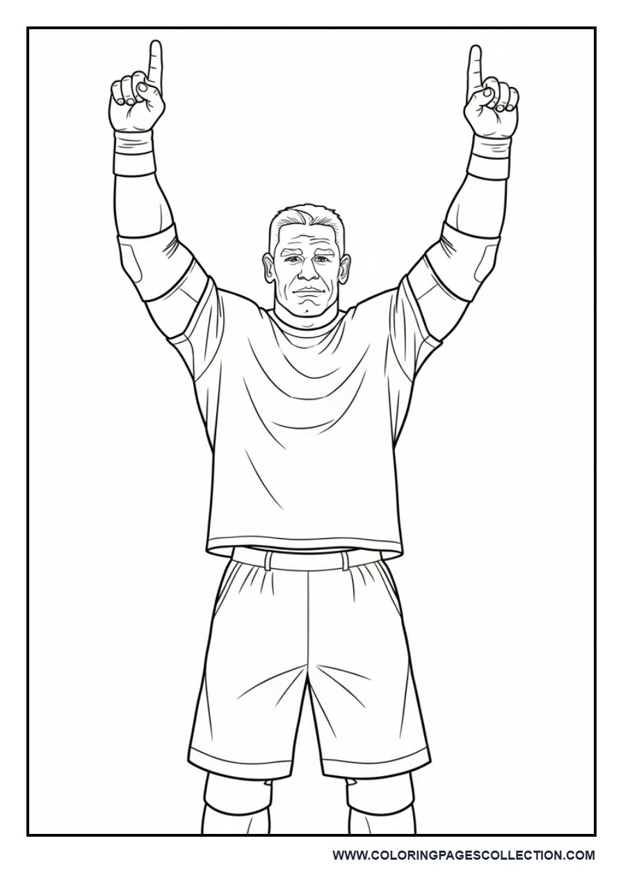 John Cena Victory Pose