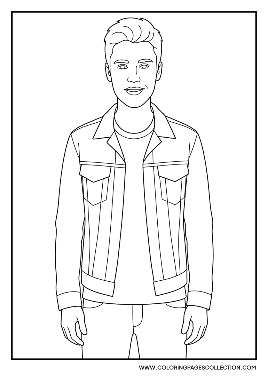 Justin in Denim Jacket