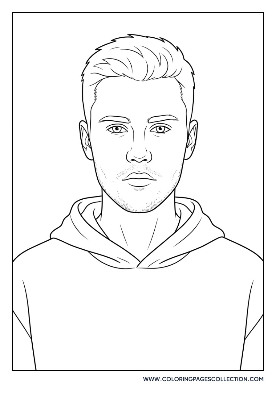 Modern Hairstyle Portrait