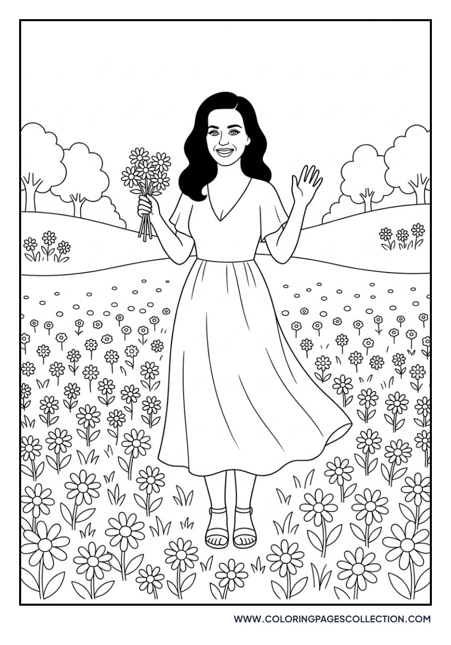Katy Perry Daisy Field