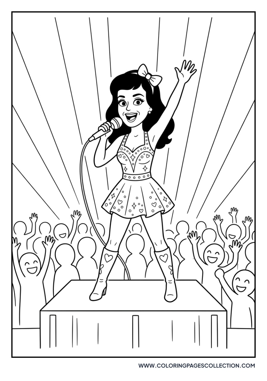 Katy Perry Stage Performance