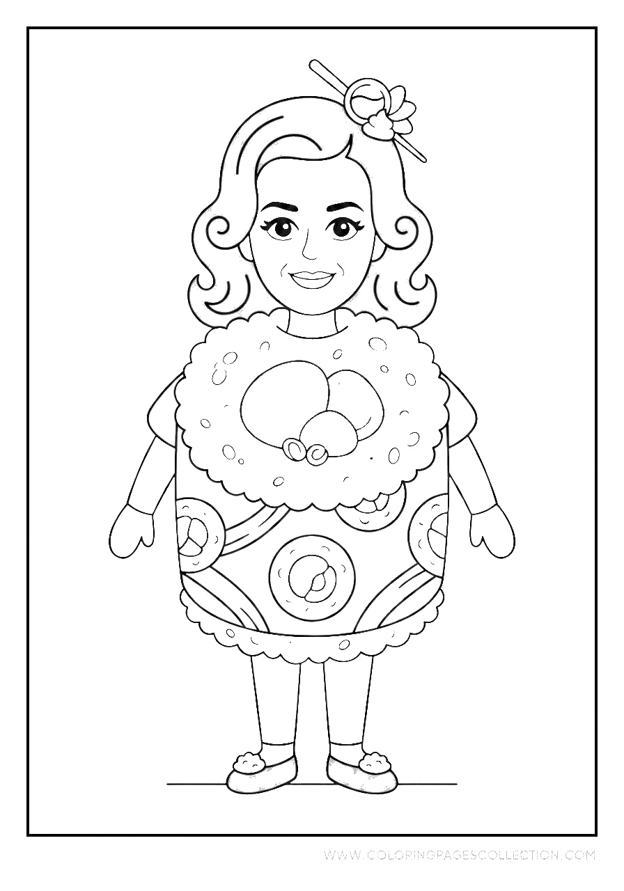 Katy Perry Sushi Outfit