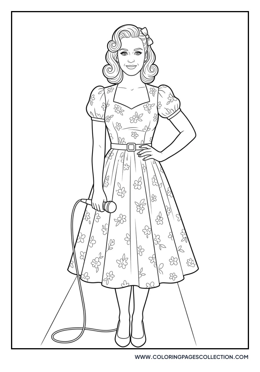 Katy Perry Vintage Style