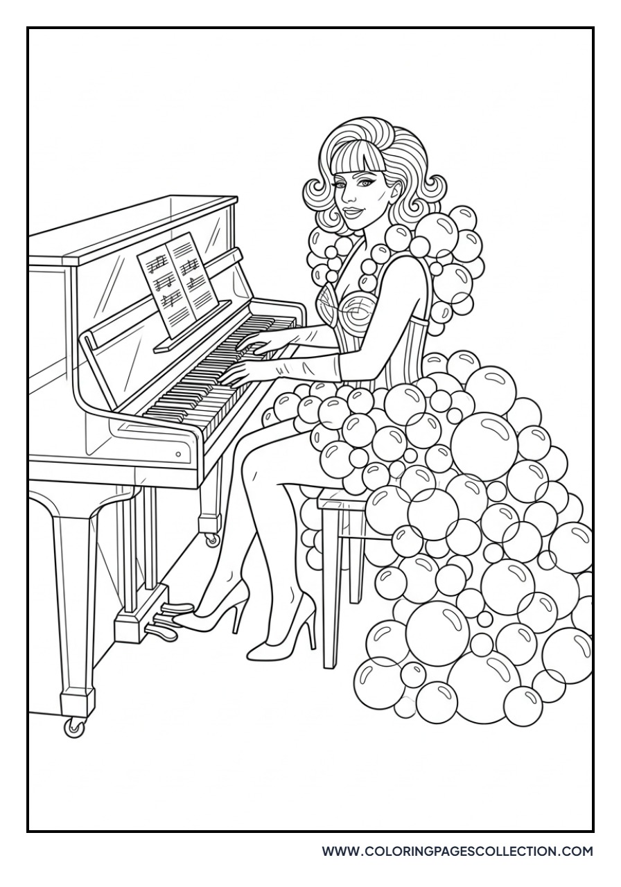 Lady Gaga Bubble Dress