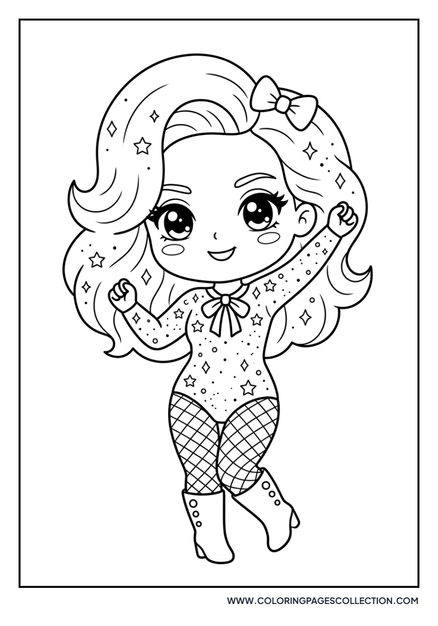 Lady Gaga Chibi Style