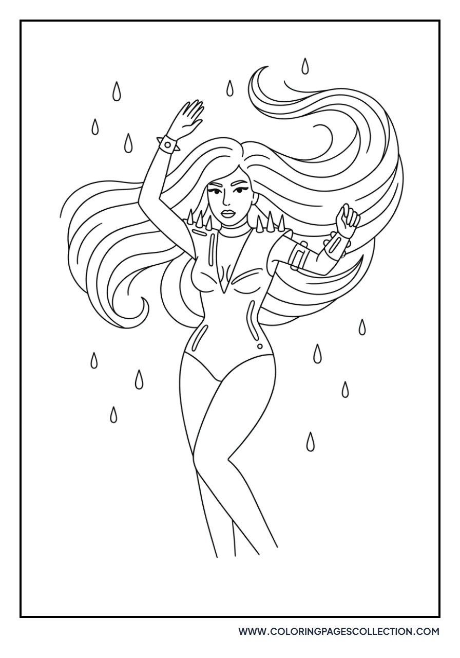 Lady Gaga Rain On Me Outfit