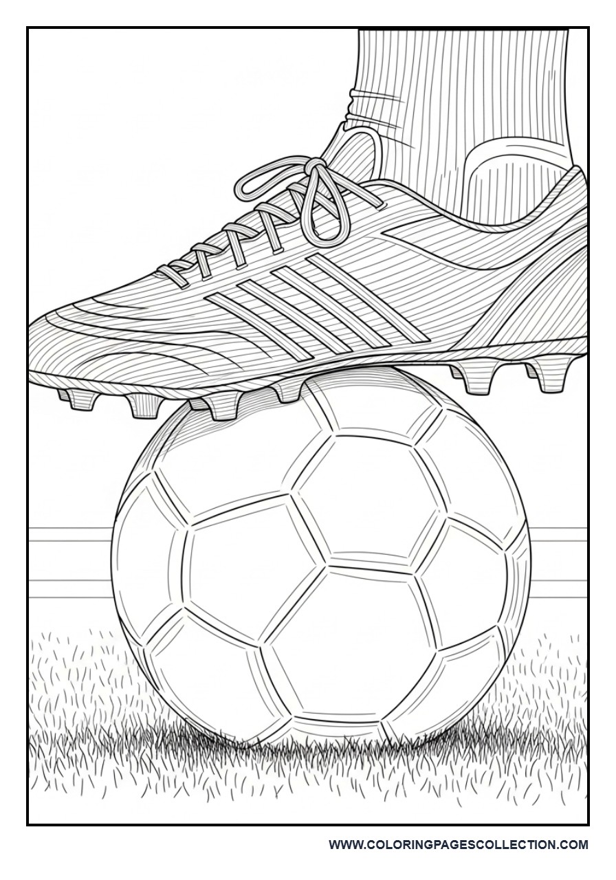 Messi Boots and Ball Focus Page