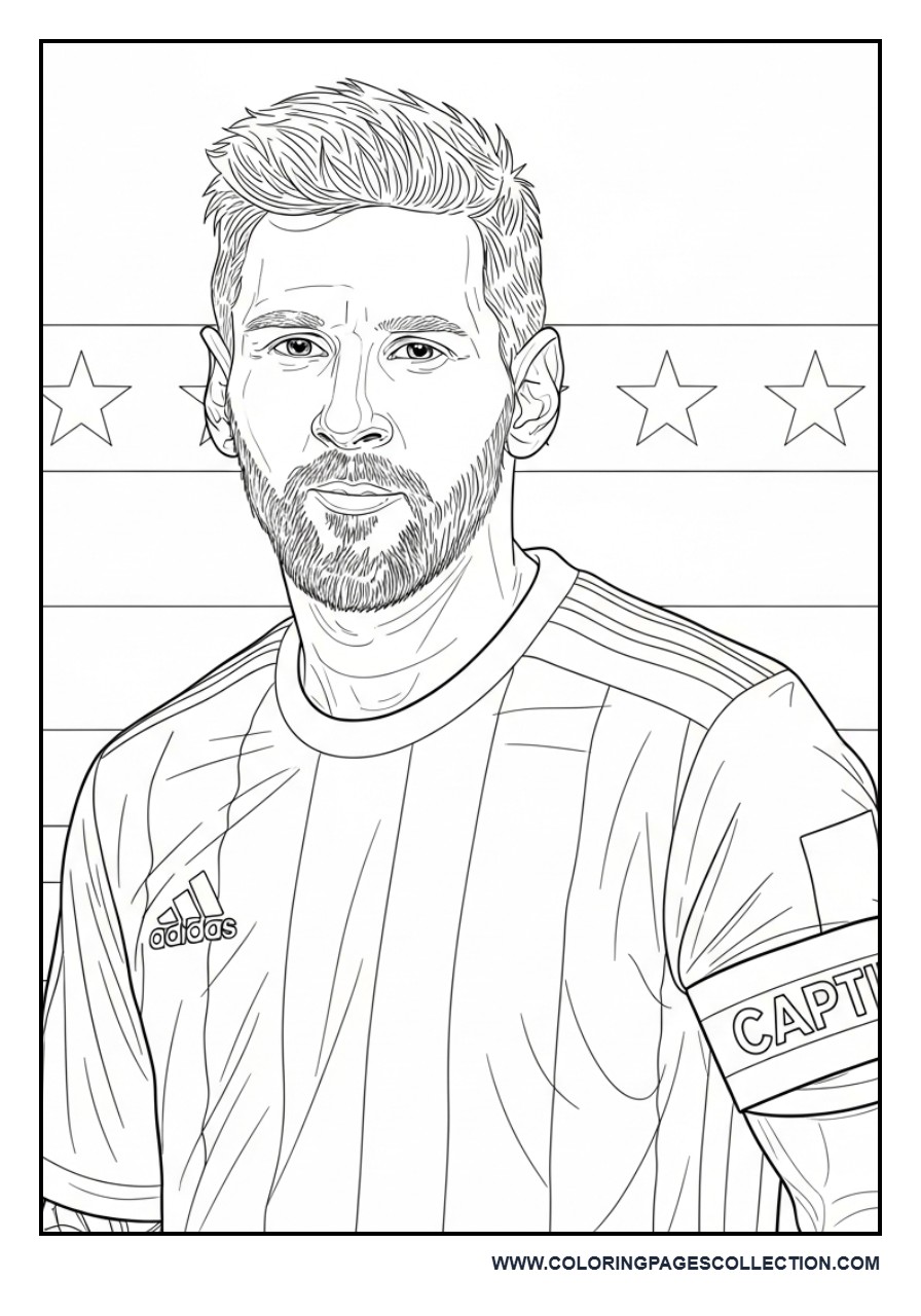 Messi Captain Armband Focus