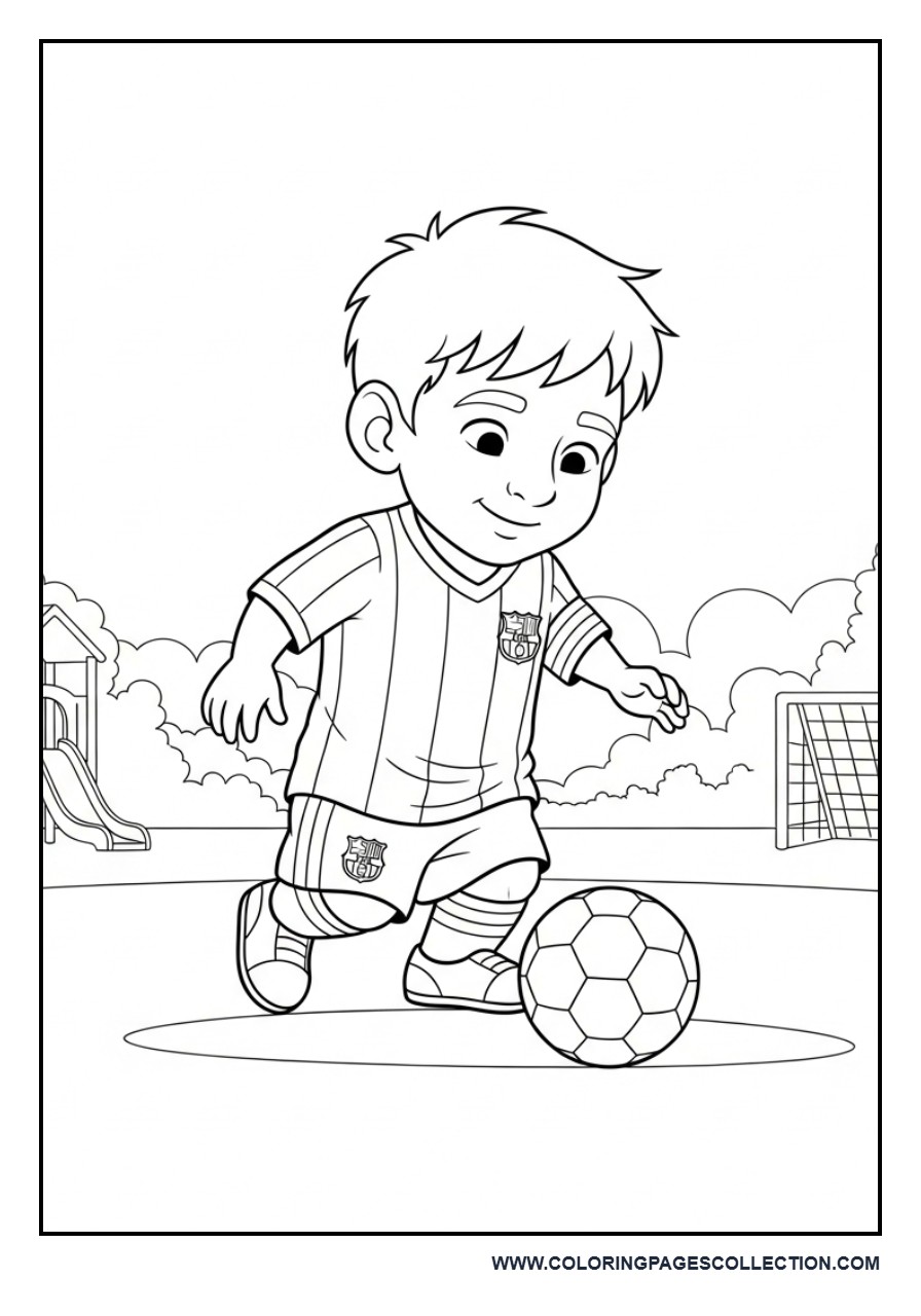 Messi Childhood Dream Scene