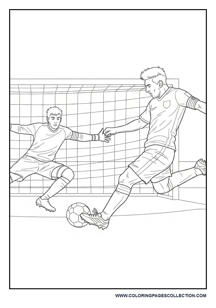 Messi Goalkeeper Reaction Scene