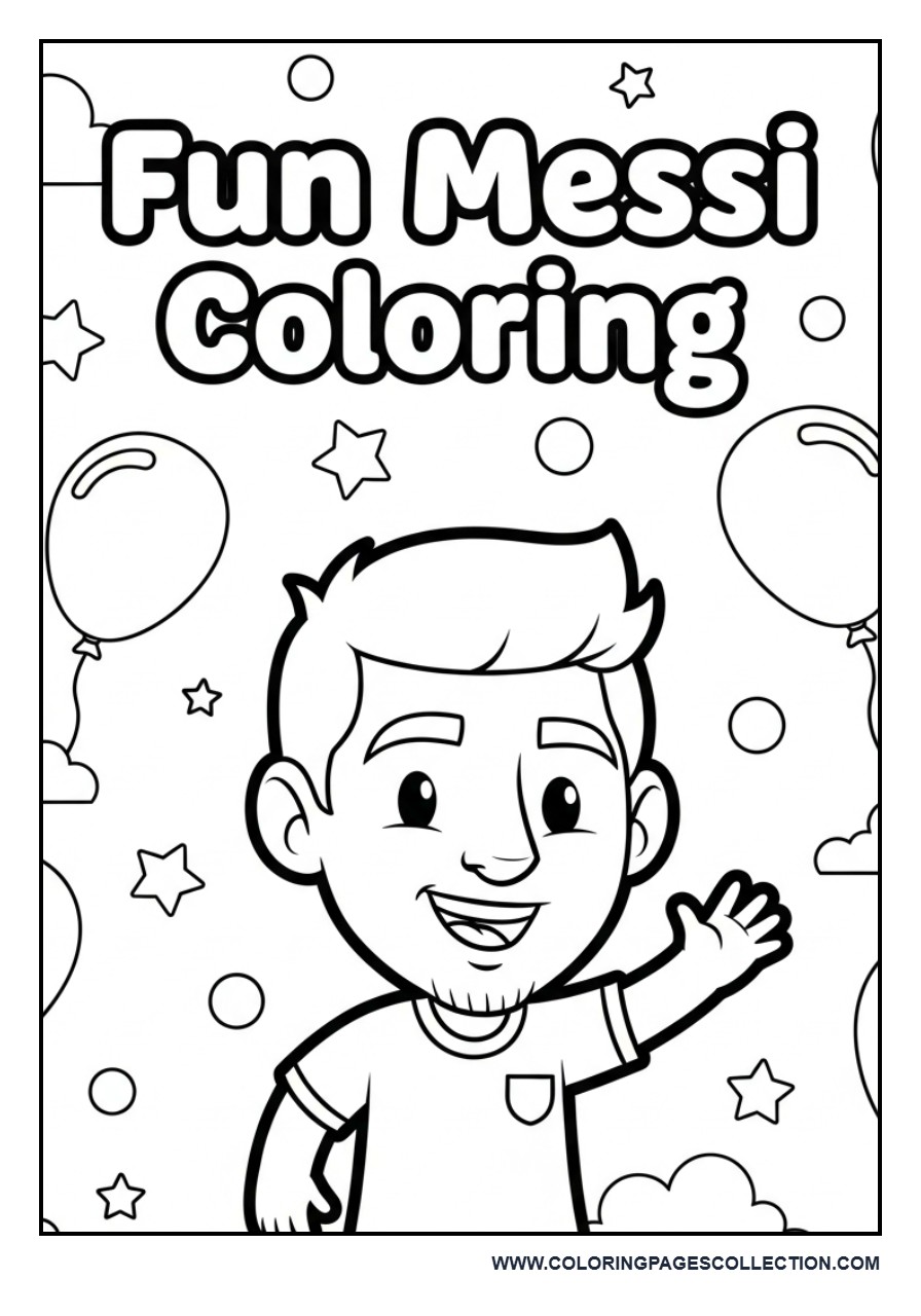 Messi Kids Fun Cover Page