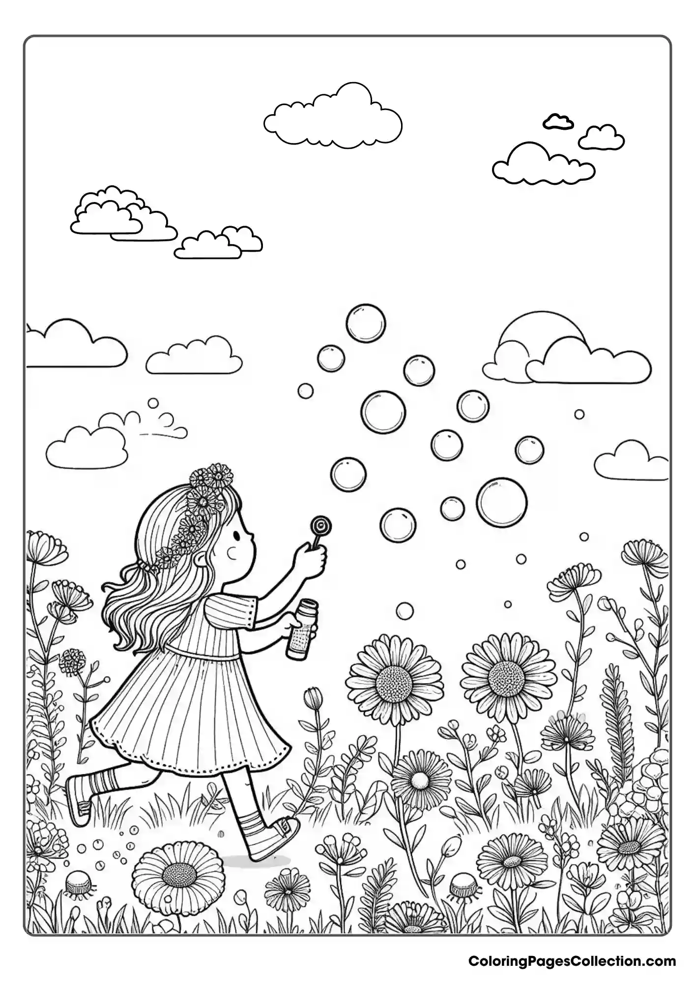 Bubbles In A Field