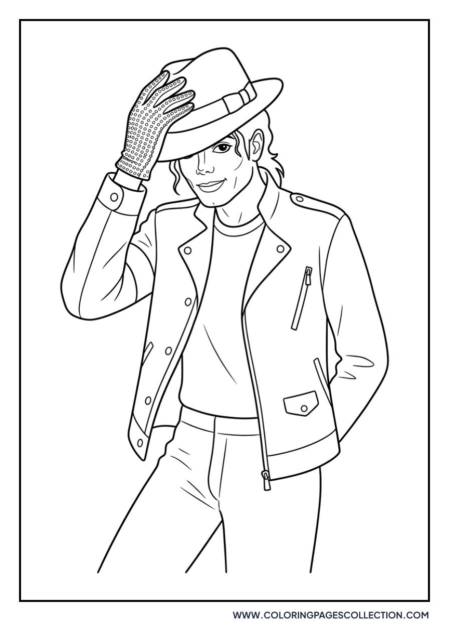MJ Fedora Hat Tip