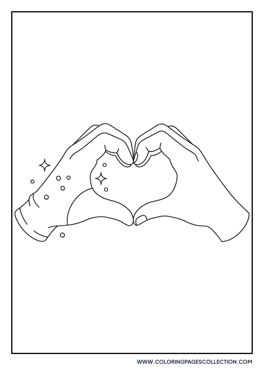 MJ Hand with Glove Heart