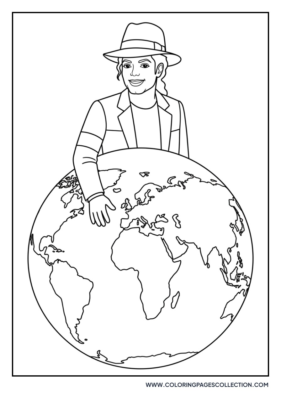 MJ Heal the World Globe