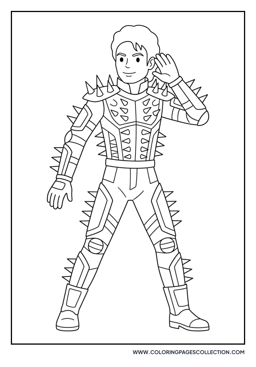 MJ Scream Sci-Fi Suit