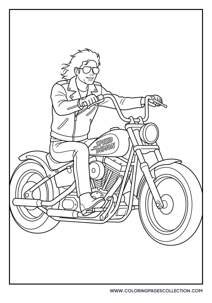 MJ Speed Demon Motorcycle