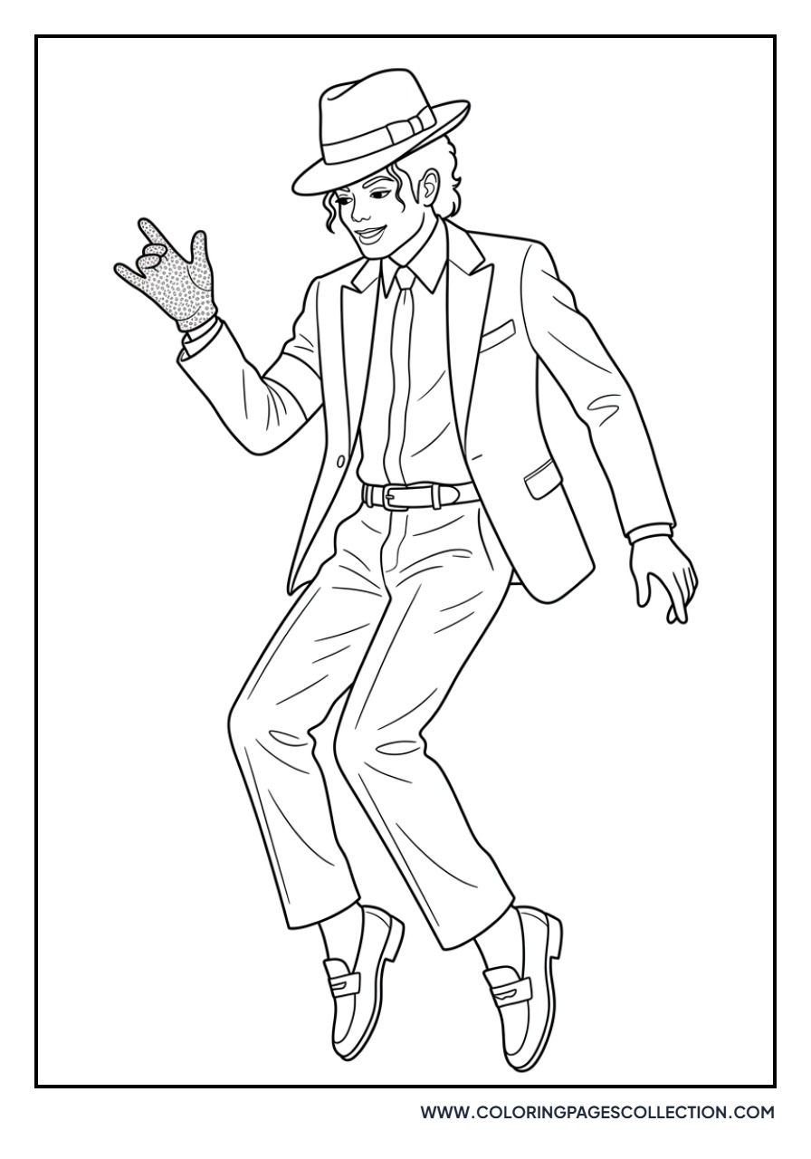 MJ Standing on Toes