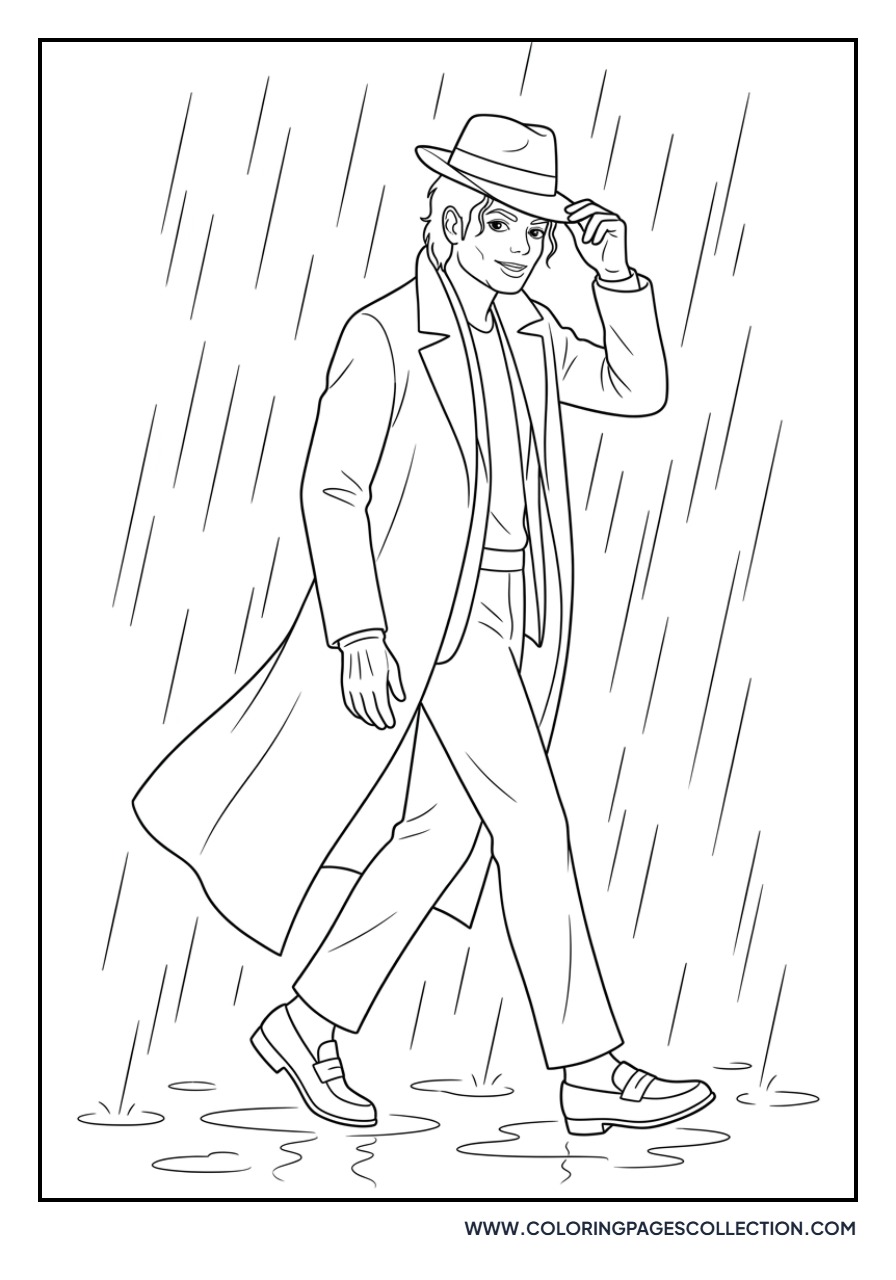 MJ Stranger in Moscow Rain