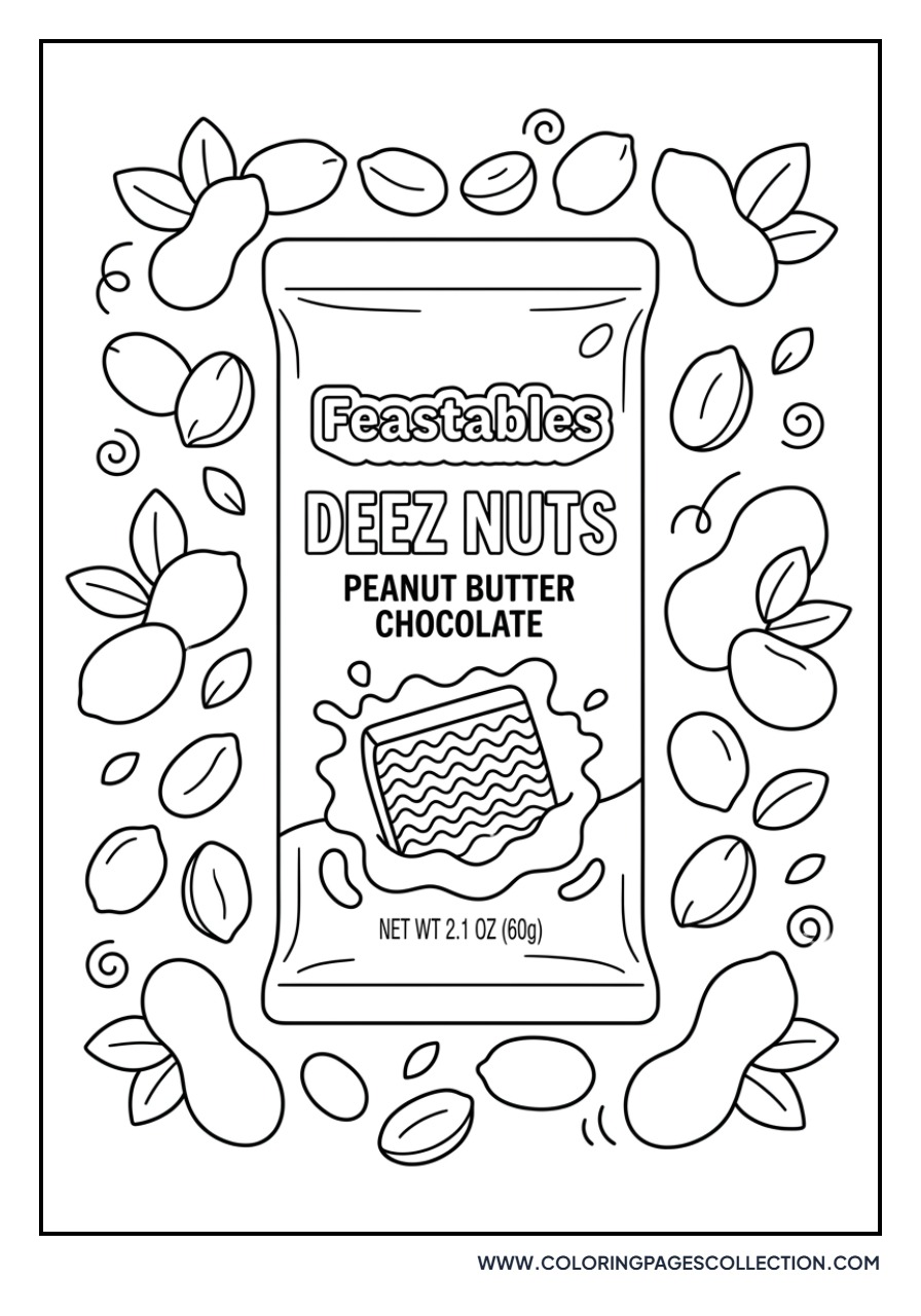 Feastables Deez Nuts Bar