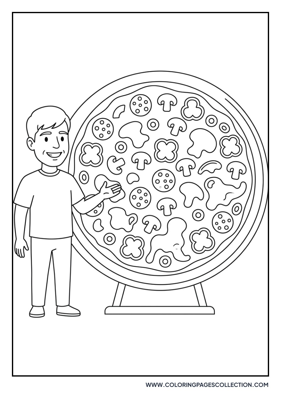 Jimmy and a Giant Pizza