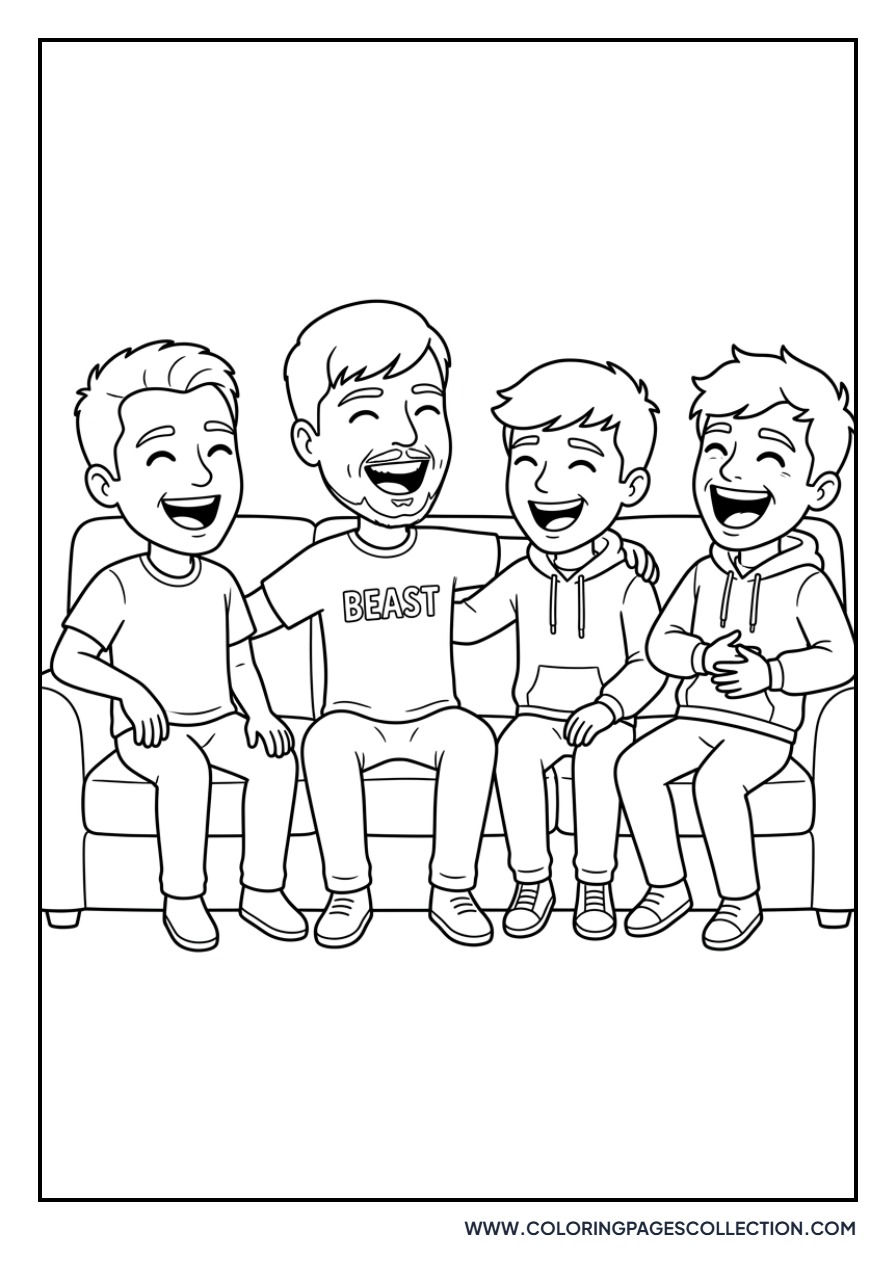 Jimmy Laughing with Friends