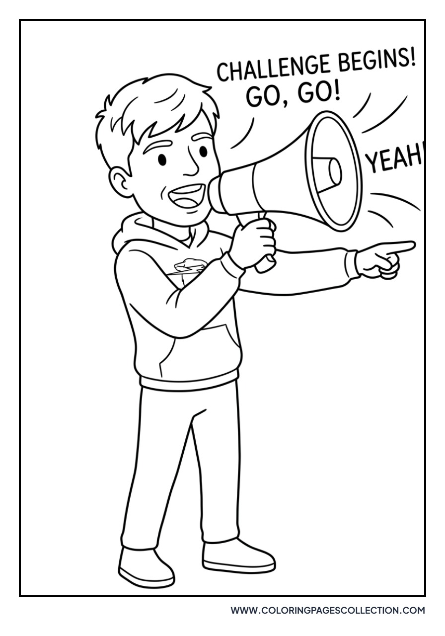 Jimmy with a Megaphone