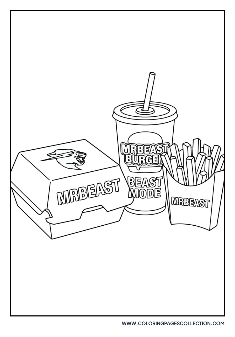 MrBeast Burger Meal Box
